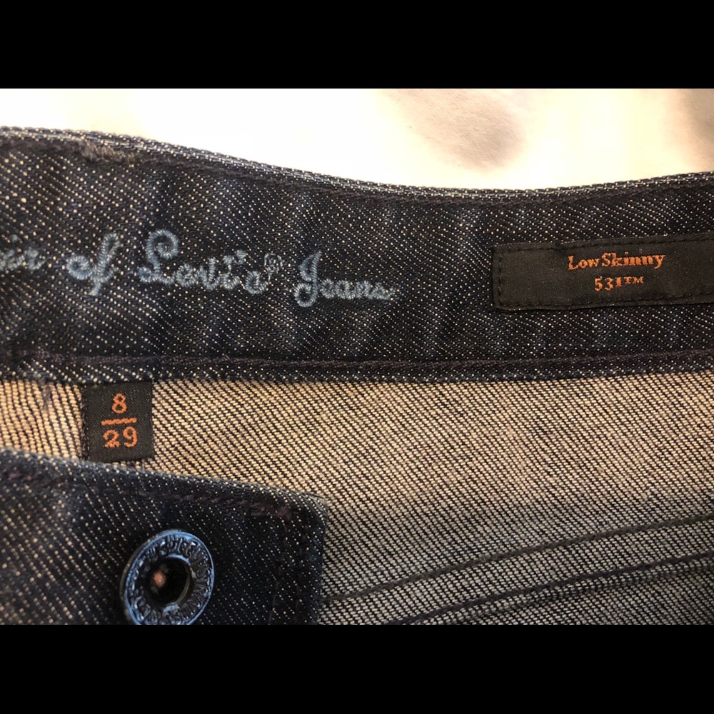 Levi’s 531 low skinny jean